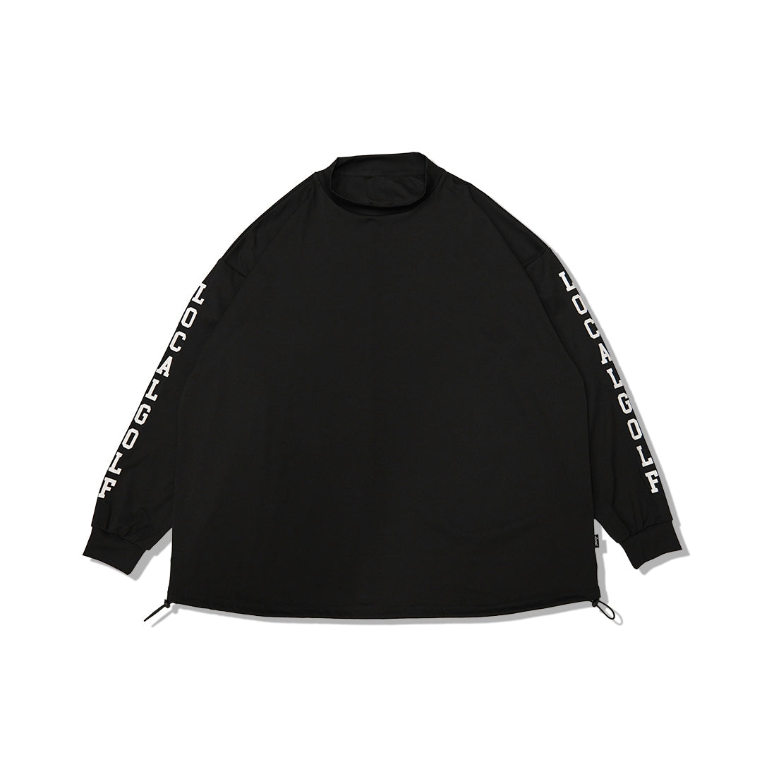 Sleeve L/S MOCK NECK BLACK | RUFFLOG ラフロッグ